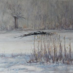 11 winter olieverf