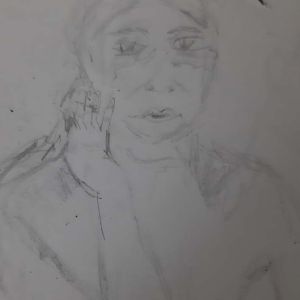 portret potlood