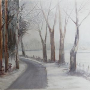 13 landschap olieverf