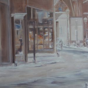 19 nieuwstraat olieverf